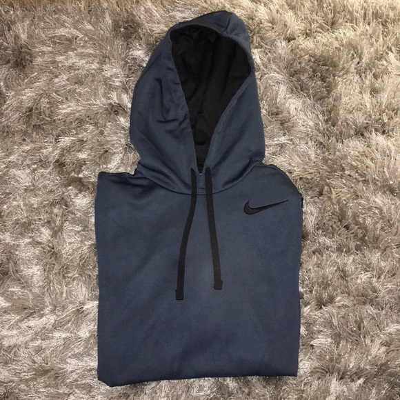 Nike Other - Men’s Blue Nike Therma Fit Pullover Hoodie Size M